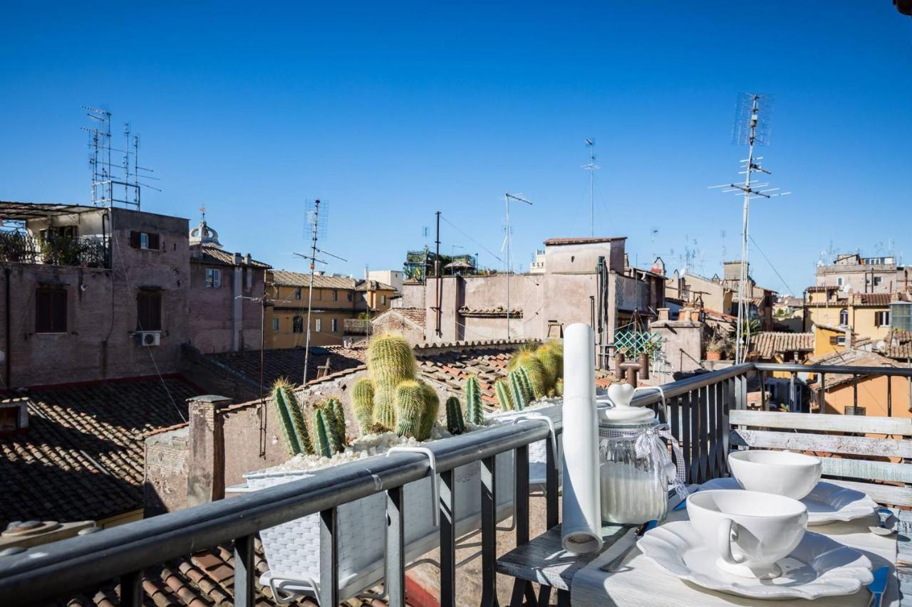 Bbhomerome - Campo Dei Fiori Balcony View Penthouse Exterior photo